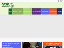 Tablet Screenshot of oasismovement.org